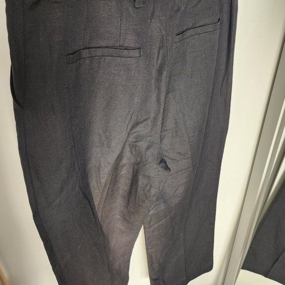 clum Monaco belted linen blend trouser - Picture 6 of 7